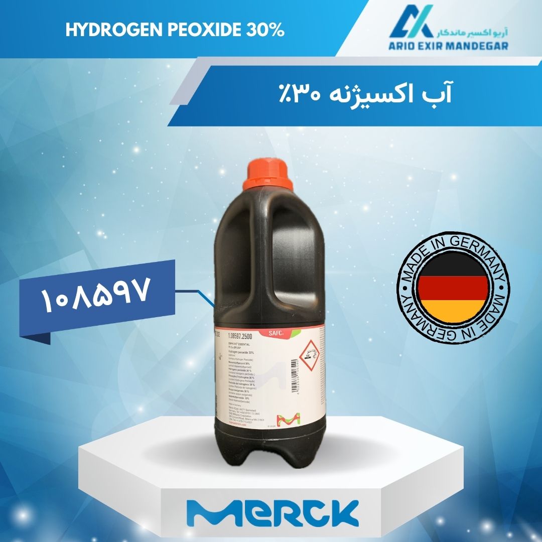 پراکسید هیدروژن 30% پایدار شده EMPROVE® ESSENTIAL مرک 108597 | Hydrogen Peroxide 30% Ph. Eur., BP, USP